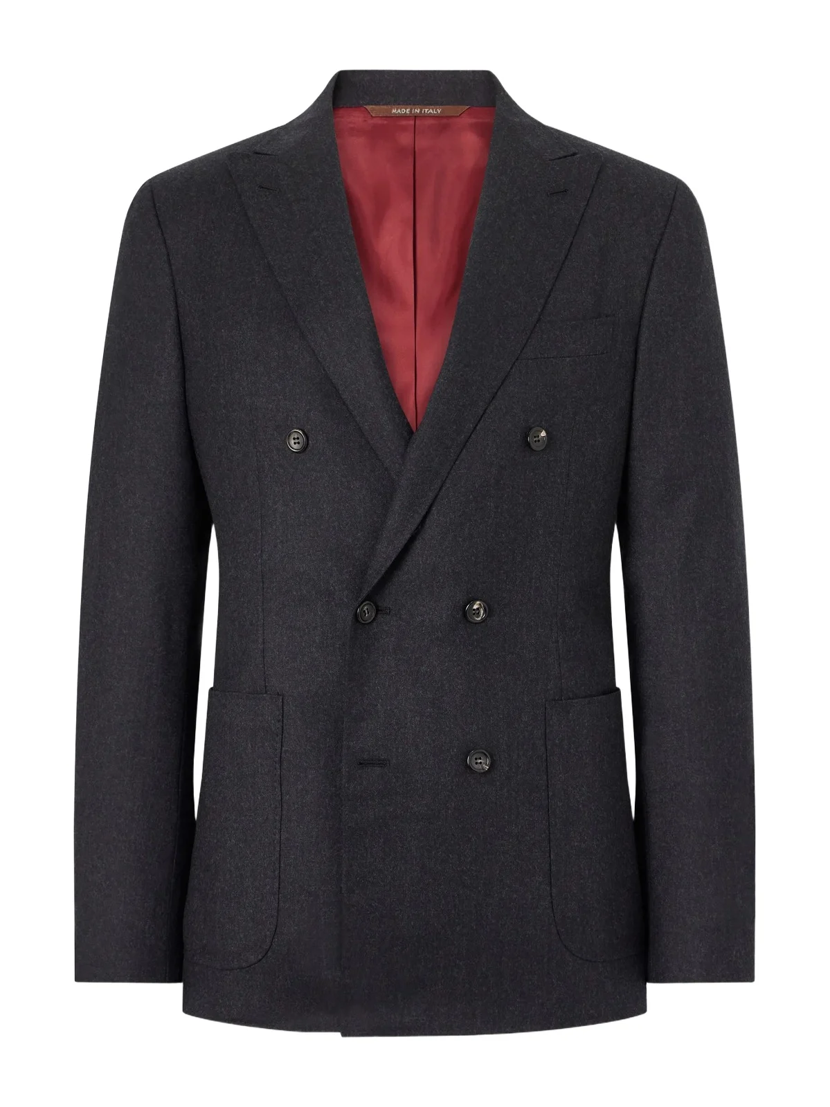Canali Kei Double-Breasted Wool Blazer - Men