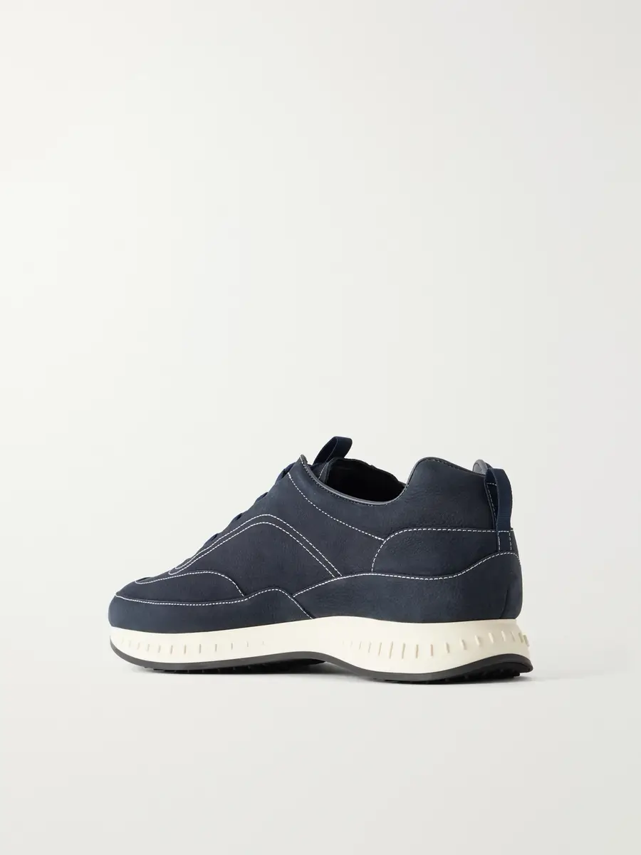 John Lobb Laced Stream Nubuck Sneakers - Men | Thumbnail 4