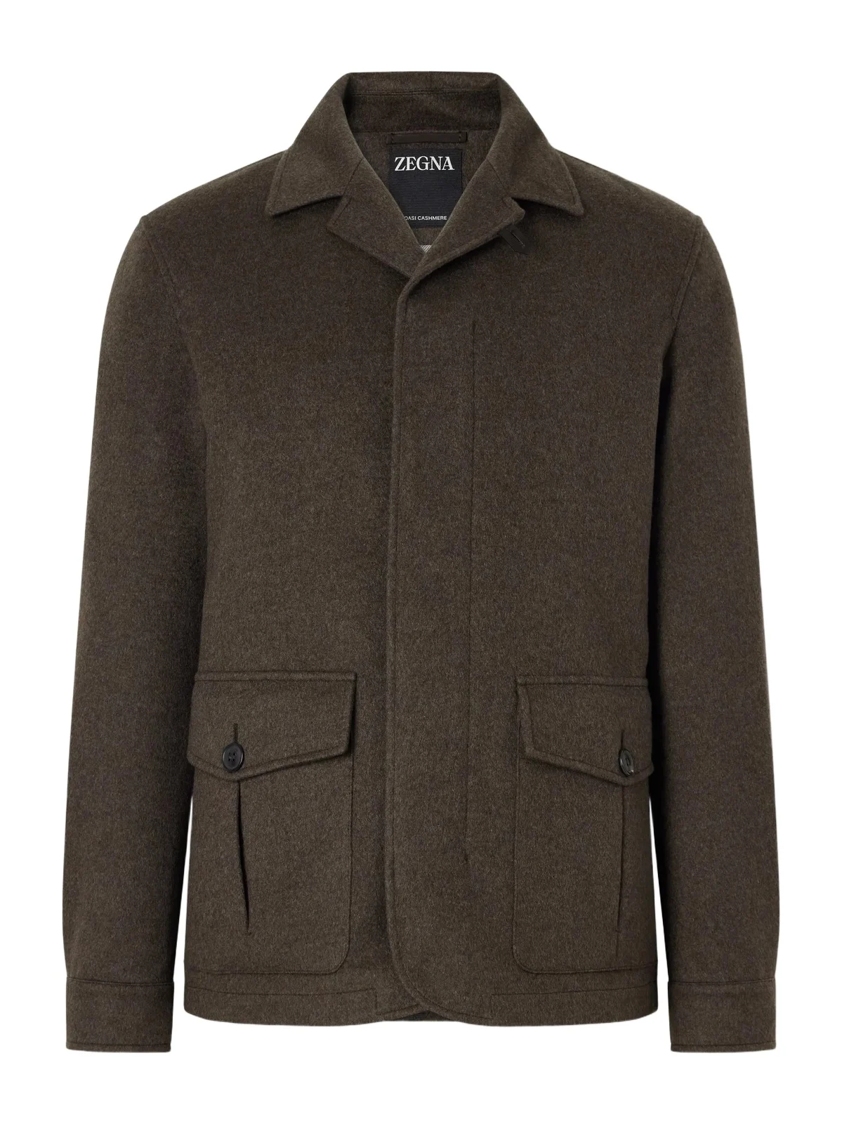 Oasi Herringbone Cashmere Coat - Men