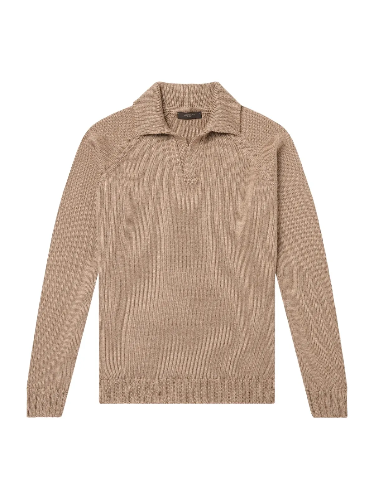 Slowear Zanone Slim-Fit Virgin Wool Polo Sweater - Men