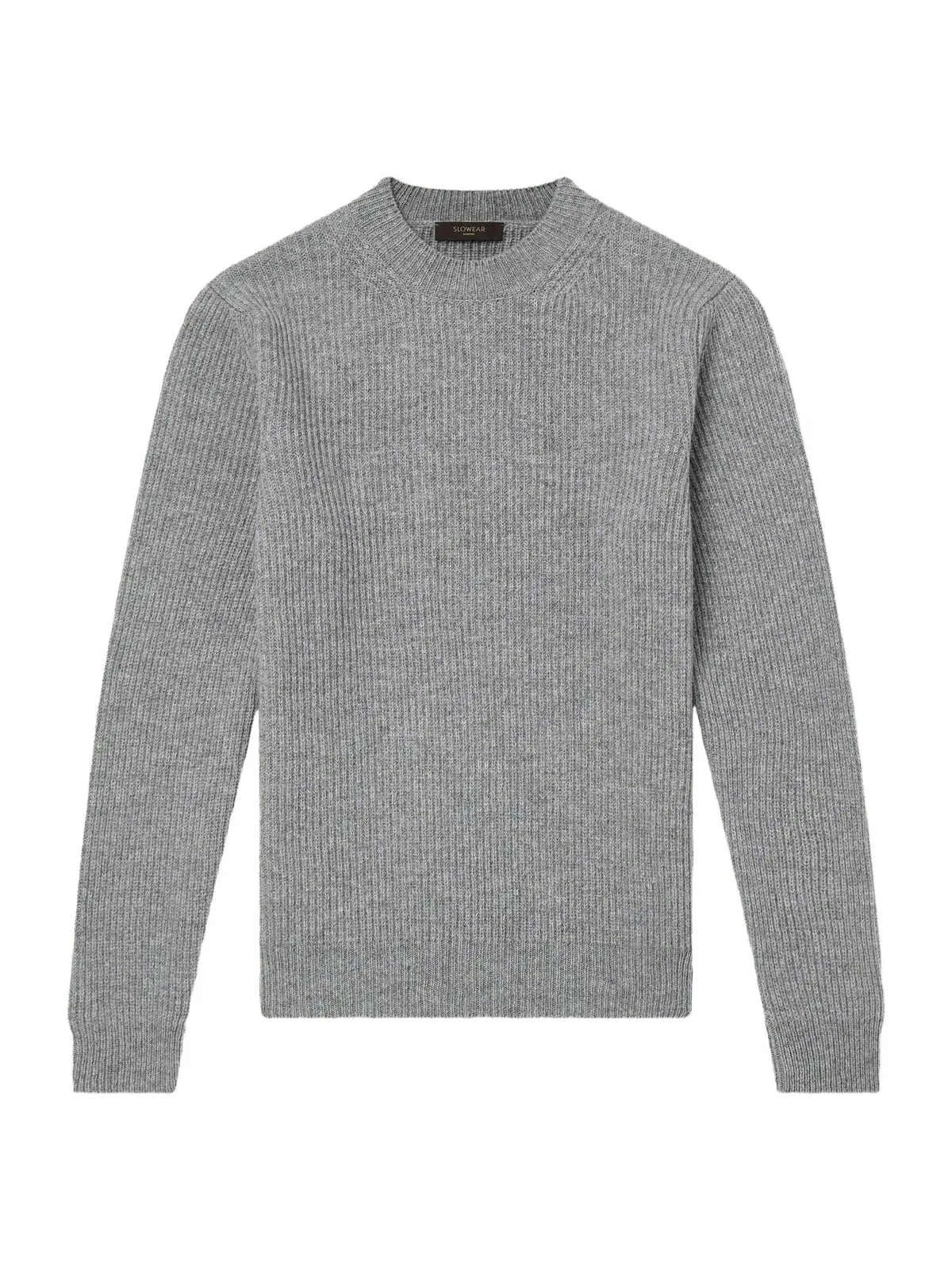 Slowear Zanone Slim-Fit Ribbed Wool Sweater - Men