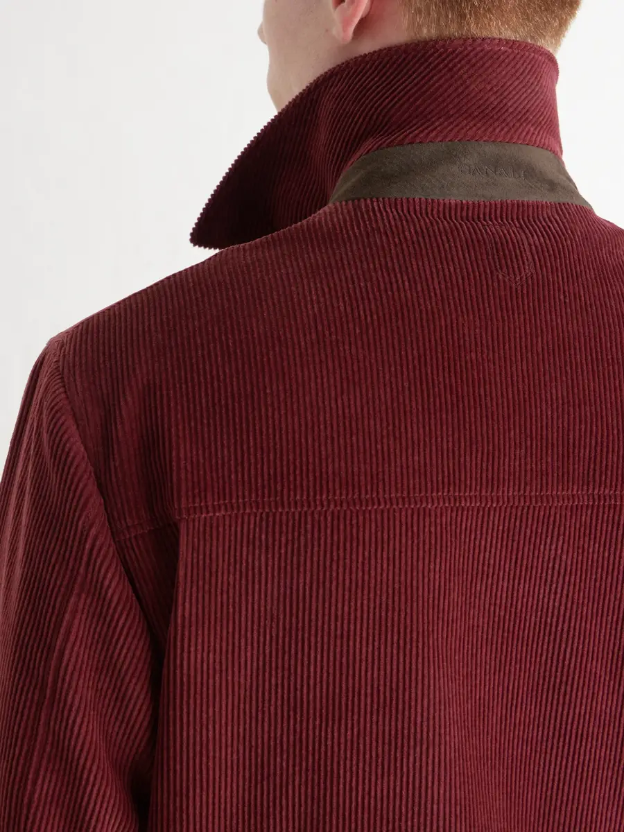 Canali Cotton-Corduroy Overshirt - Men | Thumbnail 6 Canali Cotton-Corduroy Overshirt - Men | Thumbnail 6