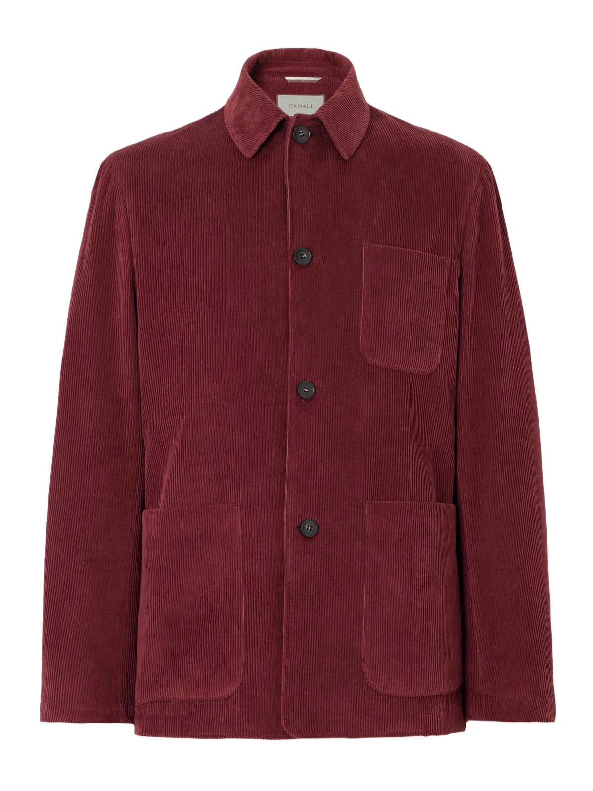 Canali Cotton-Corduroy Overshirt - Men