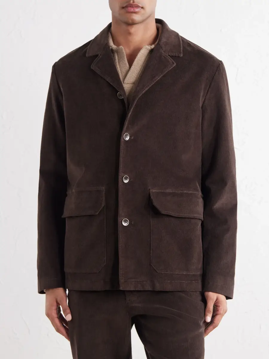Slowear Incotex Stretch-Cotton Corduroy Blouson Jacket - Men | Thumbnail 3 Slowear Incotex Stretch-Cotton Corduroy Blouson Jacket - Men | Thumbnail 3