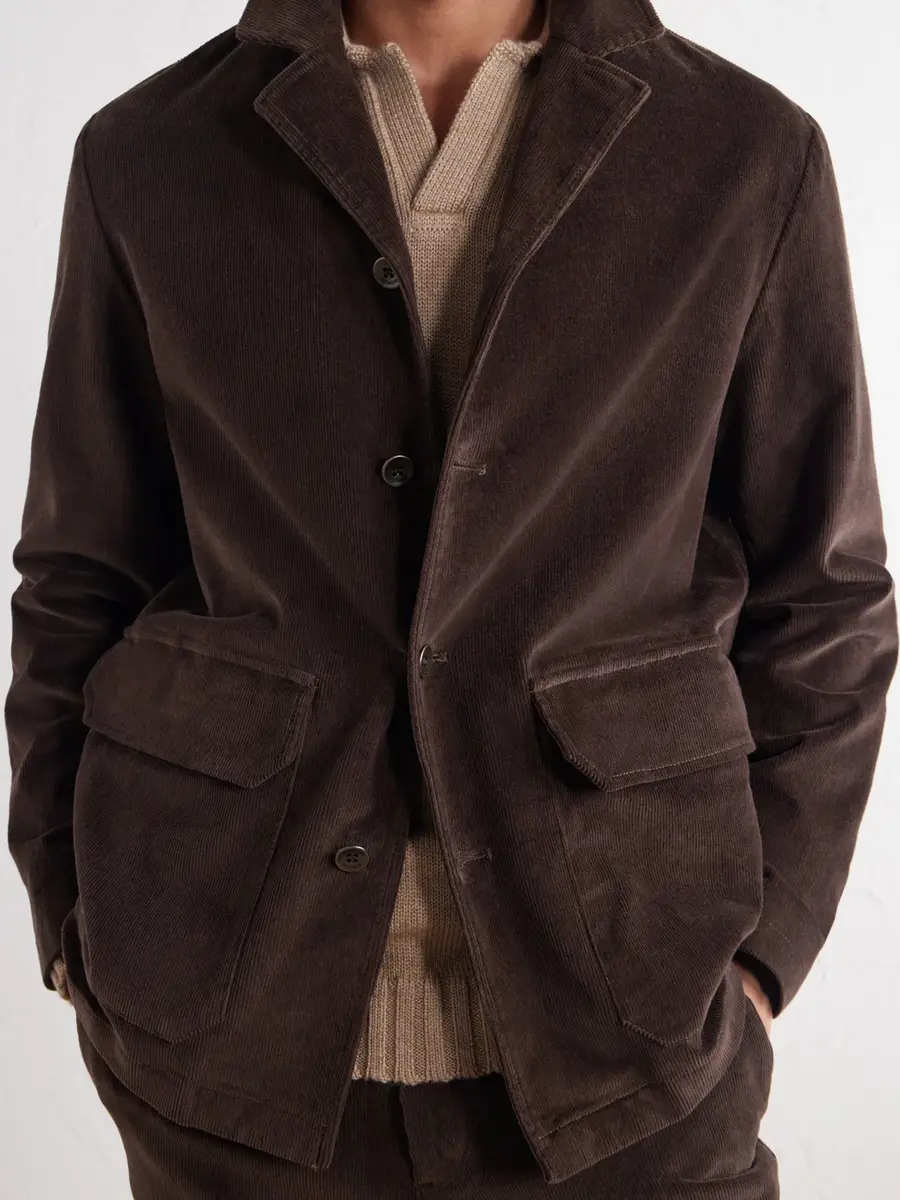 Slowear Incotex Stretch-Cotton Corduroy Blouson Jacket - Men | Thumbnail 5 Slowear Incotex Stretch-Cotton Corduroy Blouson Jacket - Men | Thumbnail 5