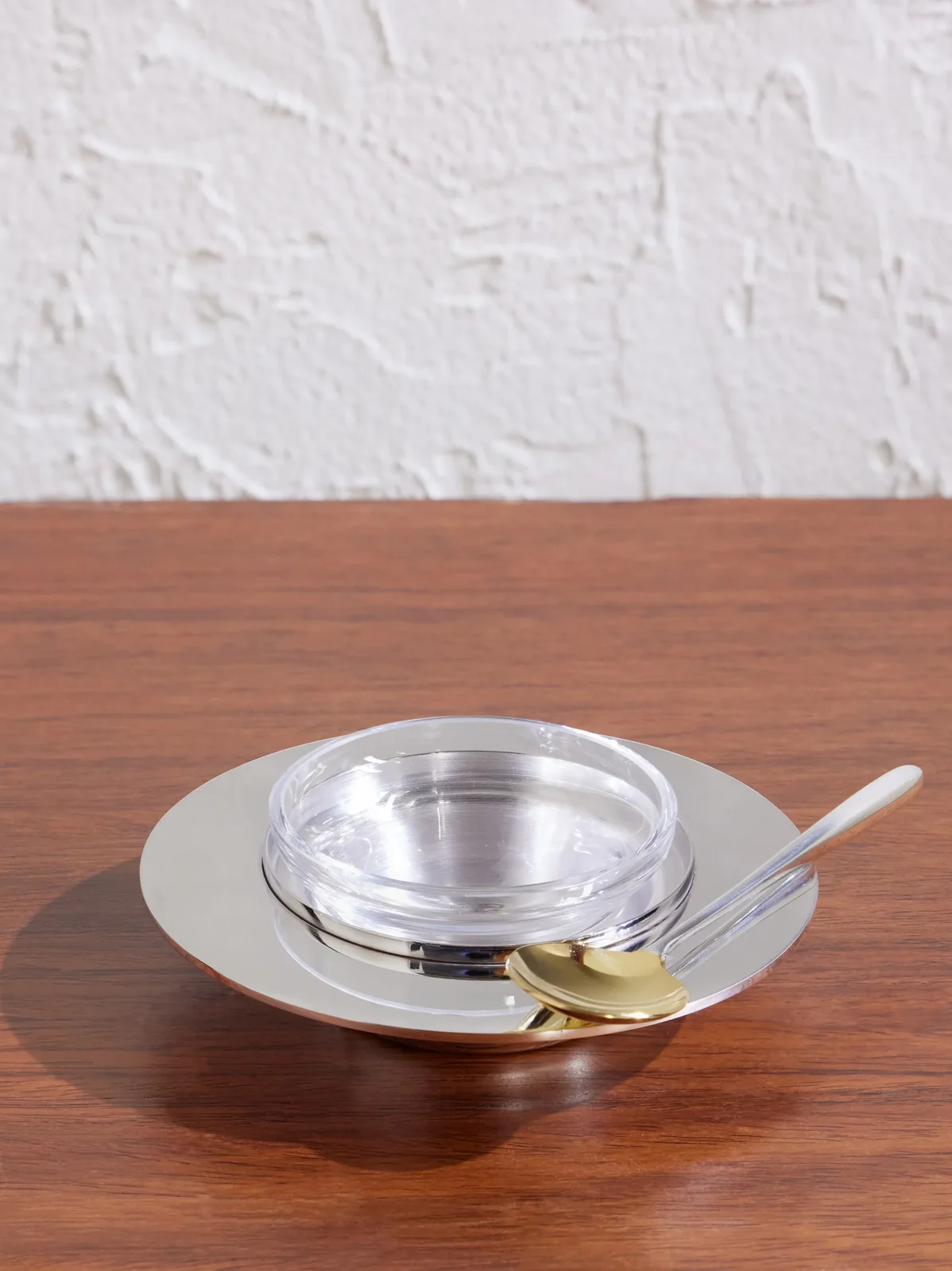 Brunello Cucinelli Silver-Plated Stainless Steel Caviar Set - Men