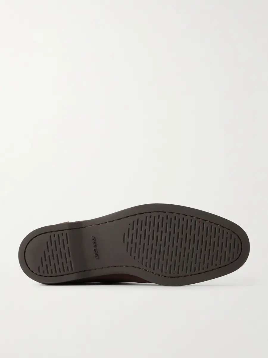 John Lobb Pace Nubuck Loafers - Men | Thumbnail 3 John Lobb Pace Nubuck Loafers - Men | Thumbnail 3
