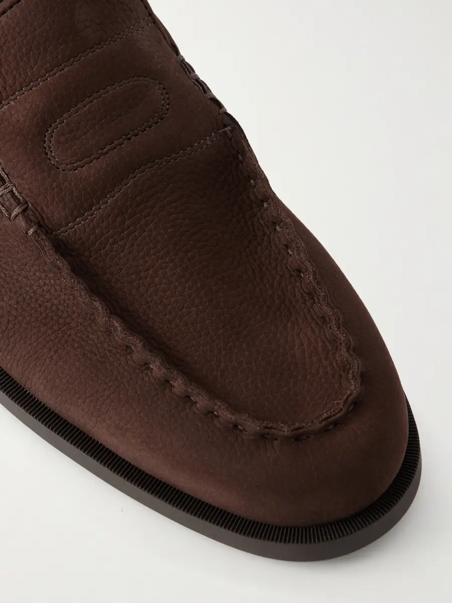 John Lobb Pace Nubuck Loafers - Men | Thumbnail 5 John Lobb Pace Nubuck Loafers - Men | Thumbnail 5