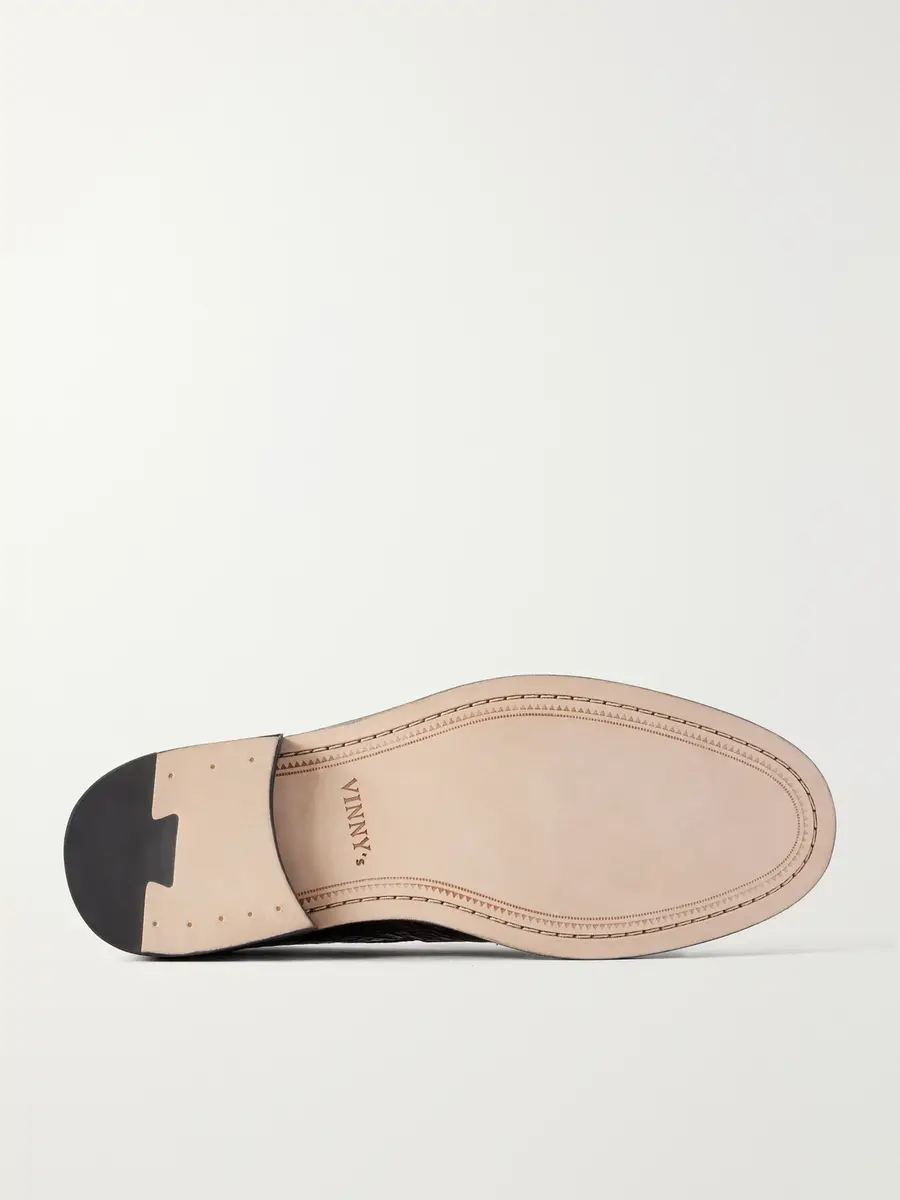 Vinny's Townee Vale Snake-Effect Leather Loafers - Men | Thumbnail 3 Vinny's Townee Vale Snake-Effect Leather Loafers - Men | Thumbnail 3