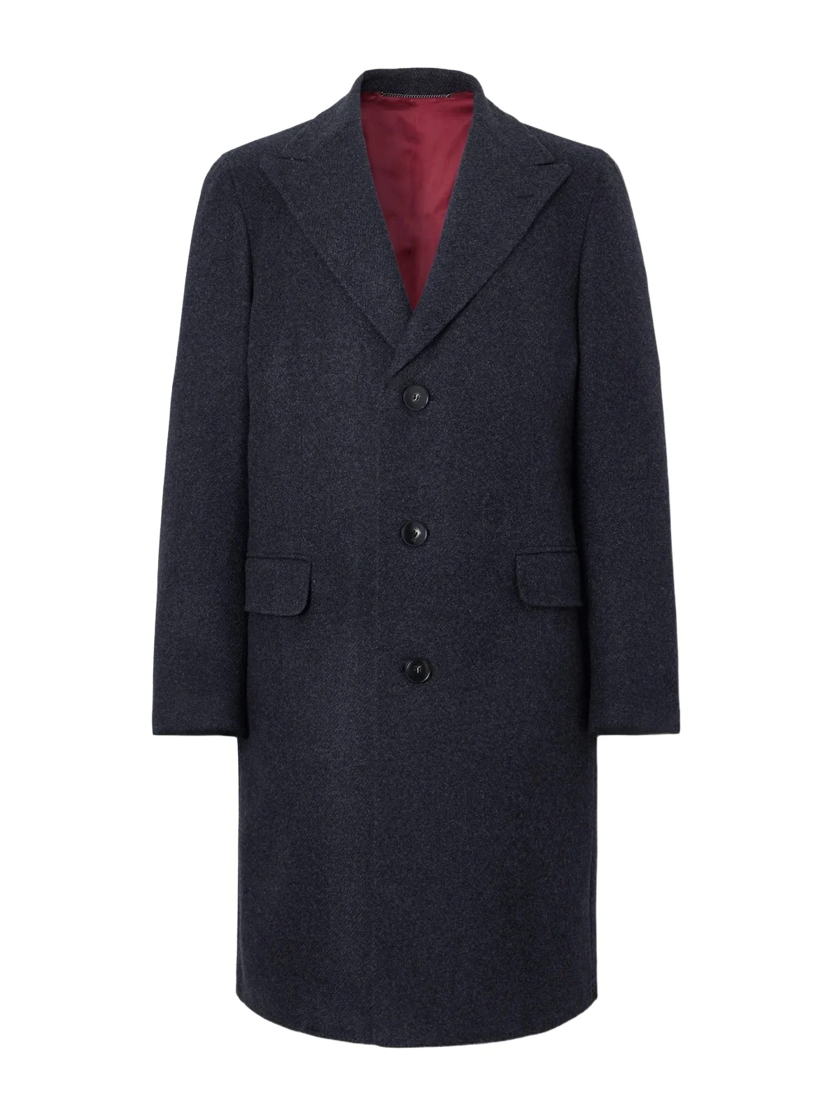 Canali Nuvola Wool and Cashmere-Blend Coat - Men