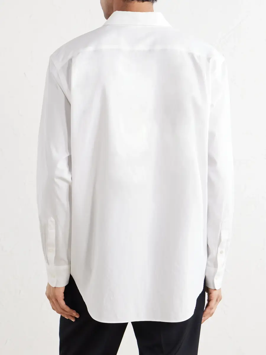 Auralee Finx Cotton-Poplin Shirt - Men | Thumbnail 4 Auralee Finx Cotton-Poplin Shirt - Men | Thumbnail 4