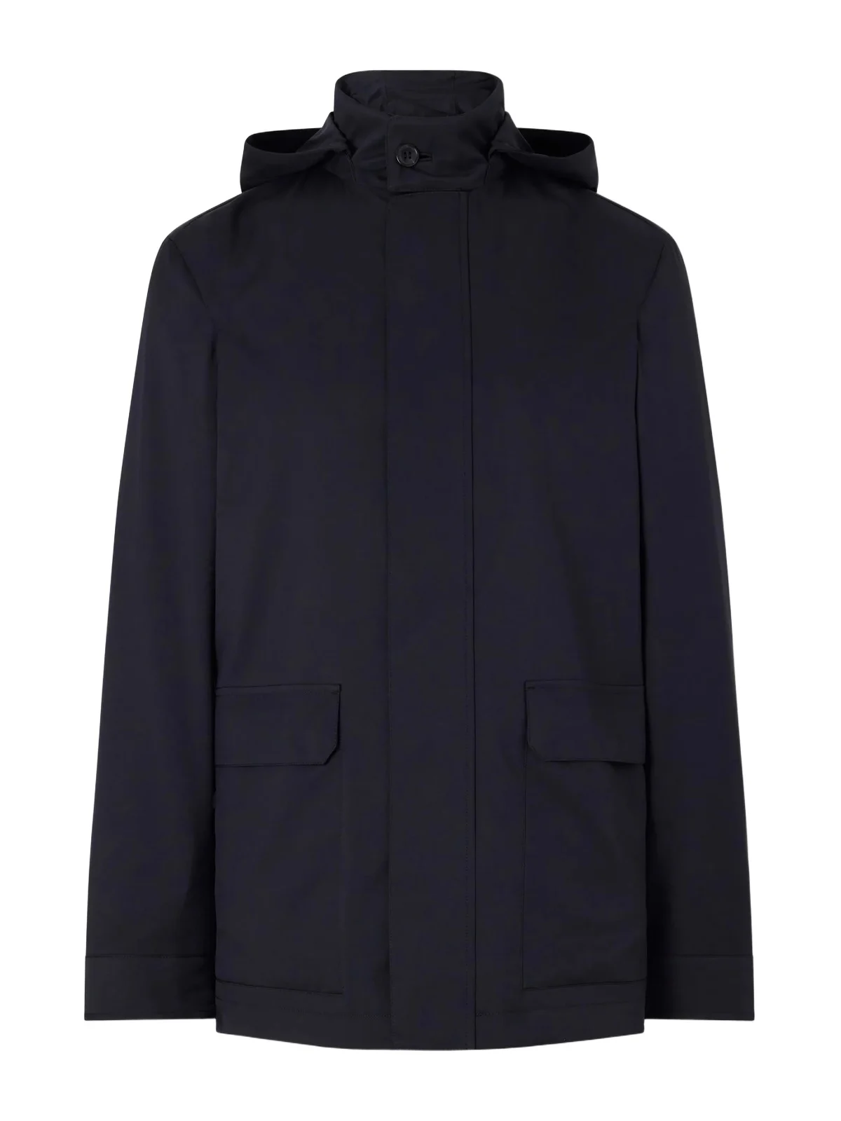 Twill Hooded Jacket - Men Twill Hooded Jacket - Men
