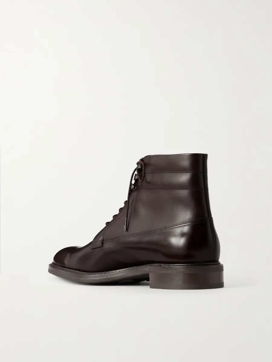 John Lobb Alder Leather Lace-Up Boots - Men | Thumbnail 4