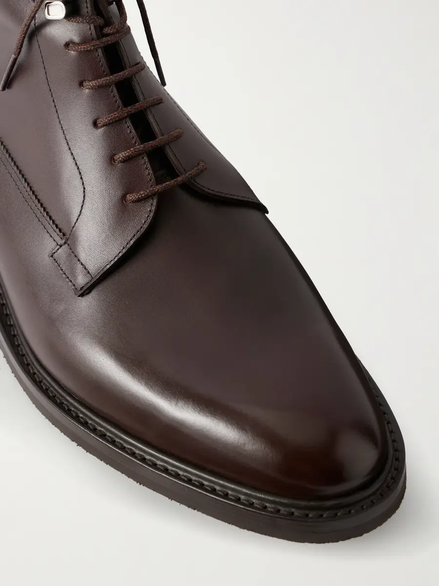 John Lobb Alder Leather Lace-Up Boots - Men | Thumbnail 5