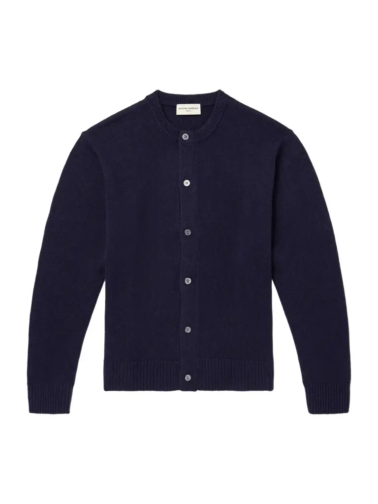 Manoe Merino Wool and Cashmere-Blend Cardigan - Men Manoe Merino Wool and Cashmere-Blend Cardigan - Men