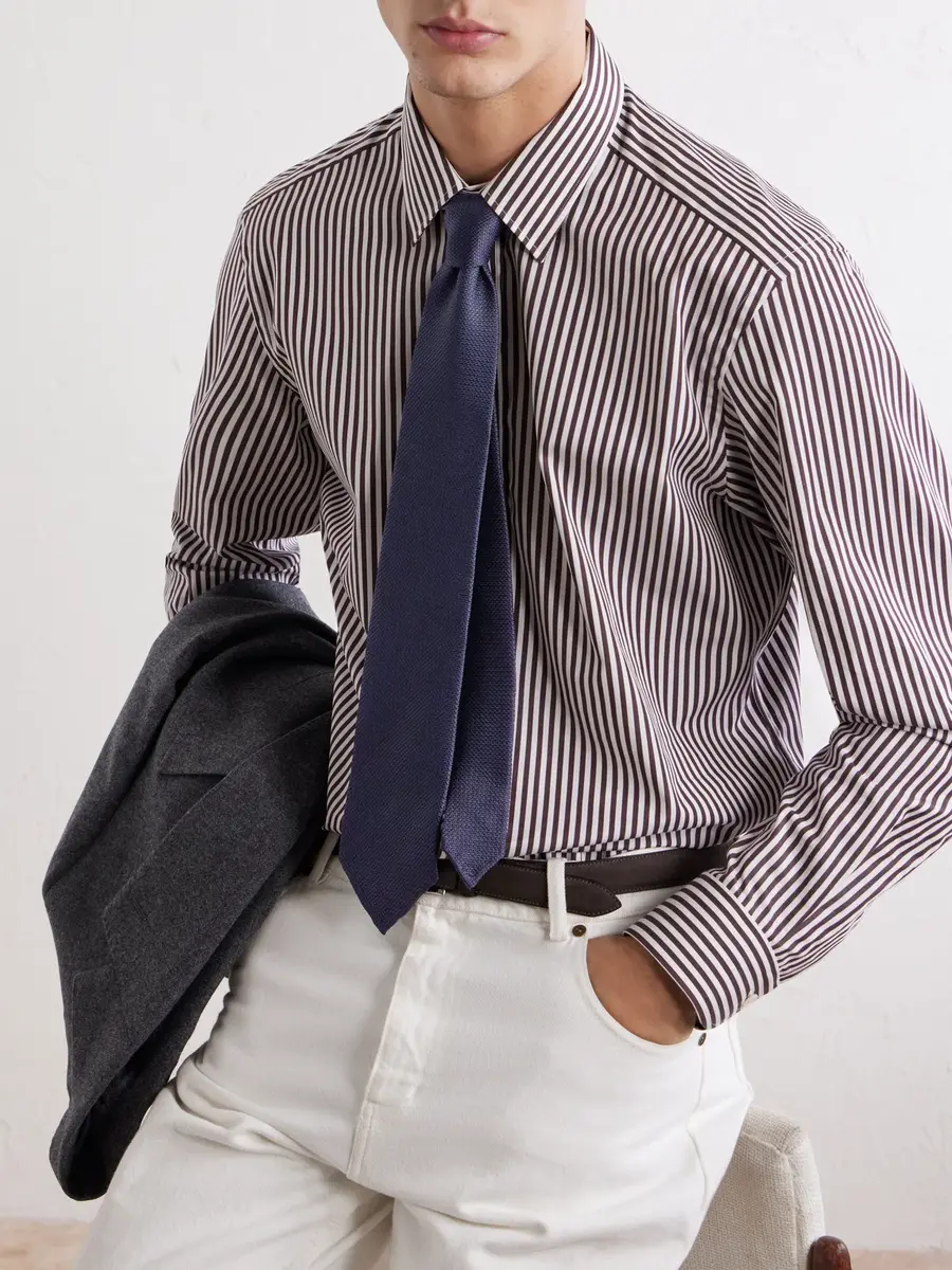 De Petrillo 8cm Silk-Jacquard Tie - Men | Thumbnail 3 De Petrillo 8cm Silk-Jacquard Tie - Men | Thumbnail 3
