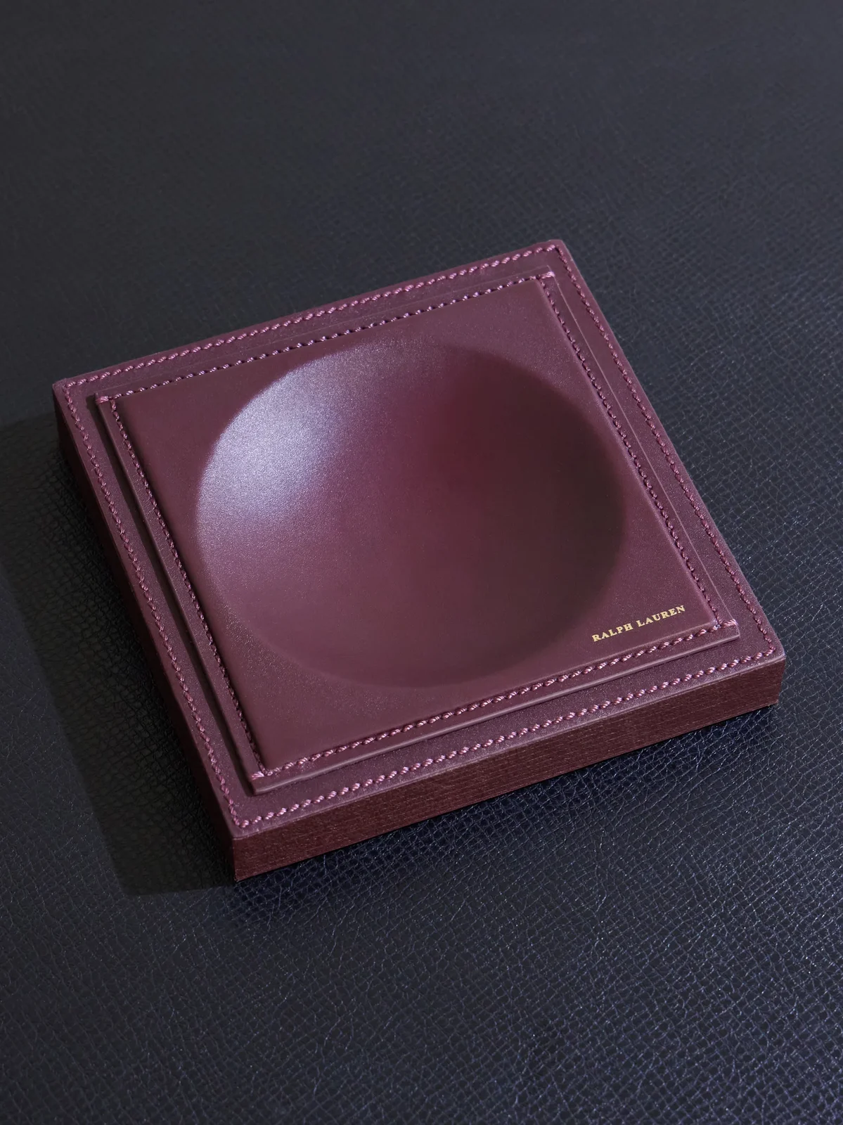 Ralph Lauren Home Brennan Leather and Teak Catchall - Men