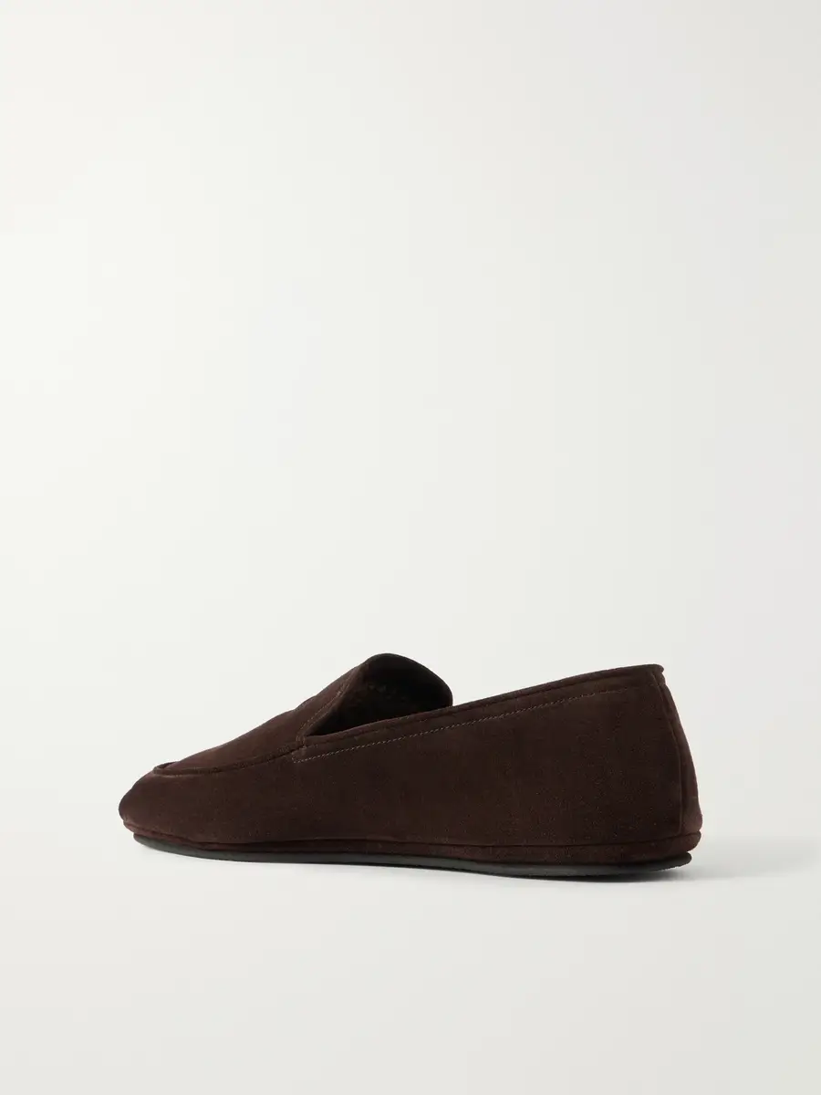John Lobb Kingstone Suede Slippers - Men | Thumbnail 4
