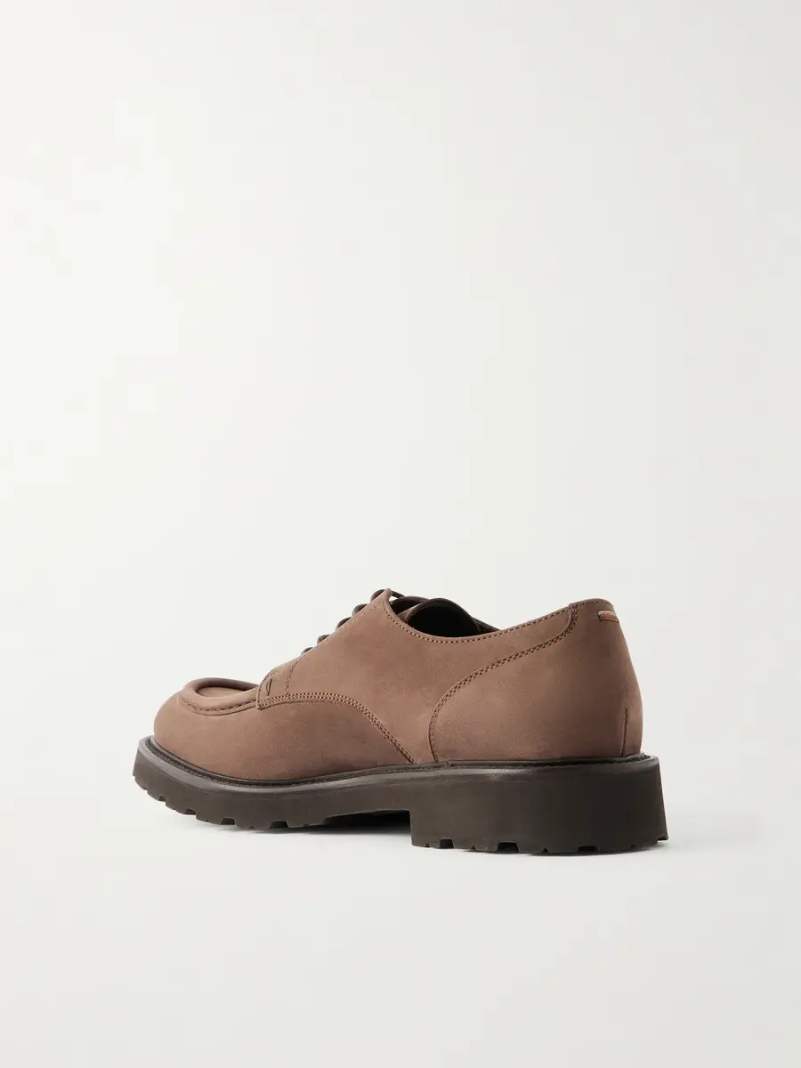 Canali Nubuck Derby Shoes - Men | Thumbnail 4 Canali Nubuck Derby Shoes - Men | Thumbnail 4
