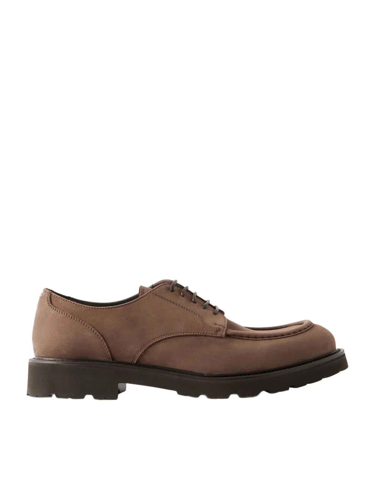 Canali Nubuck Derby Shoes - Men