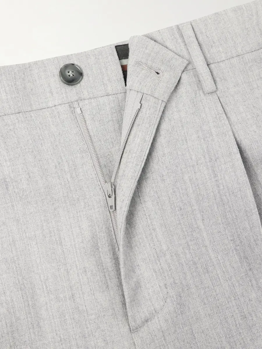 Canali Straight-Leg Wool Trousers - Men | Thumbnail 6 Canali Straight-Leg Wool Trousers - Men | Thumbnail 6