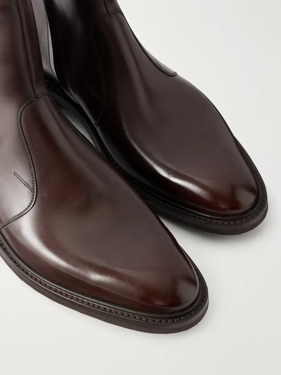 John Lobb Regi Leather Chelsea Boots - Men | Thumbnail 5