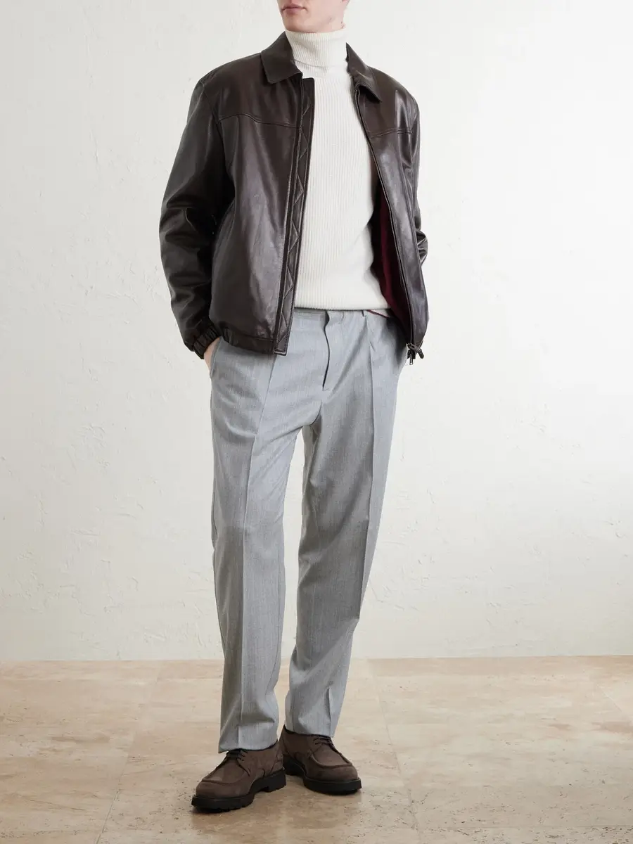 Canali Wool and Cashmere-Blend Rollneck Sweater - Men | Thumbnail 2 Canali Wool and Cashmere-Blend Rollneck Sweater - Men | Thumbnail 2