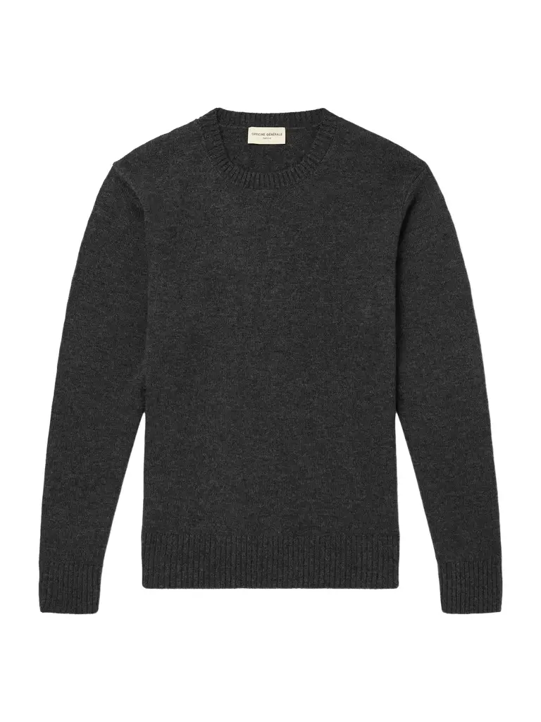 Mycrew Merino Wool and Cashmere-Blend Sweater - Men Mycrew Merino Wool and Cashmere-Blend Sweater - Men