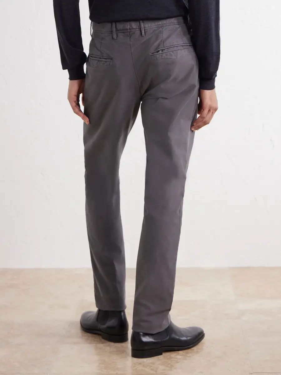 Slowear Incotex Slim-Fit Straight-Leg Stretch-Cotton Trousers - Men | Thumbnail 4 Slowear Incotex Slim-Fit Straight-Leg Stretch-Cotton Trousers - Men | Thumbnail 4