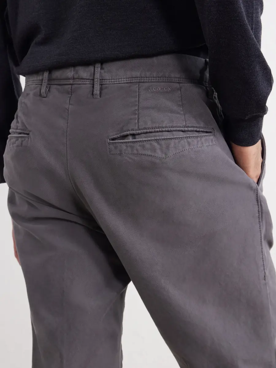 Slowear Incotex Slim-Fit Straight-Leg Stretch-Cotton Trousers - Men | Thumbnail 5 Slowear Incotex Slim-Fit Straight-Leg Stretch-Cotton Trousers - Men | Thumbnail 5