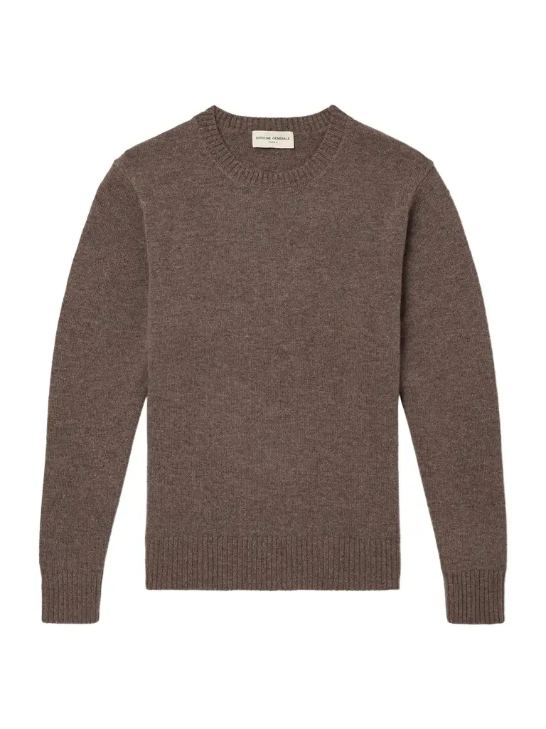 Mycrew Merino Wool and Cashmere-Blend Sweater - Men Mycrew Merino Wool and Cashmere-Blend Sweater - Men