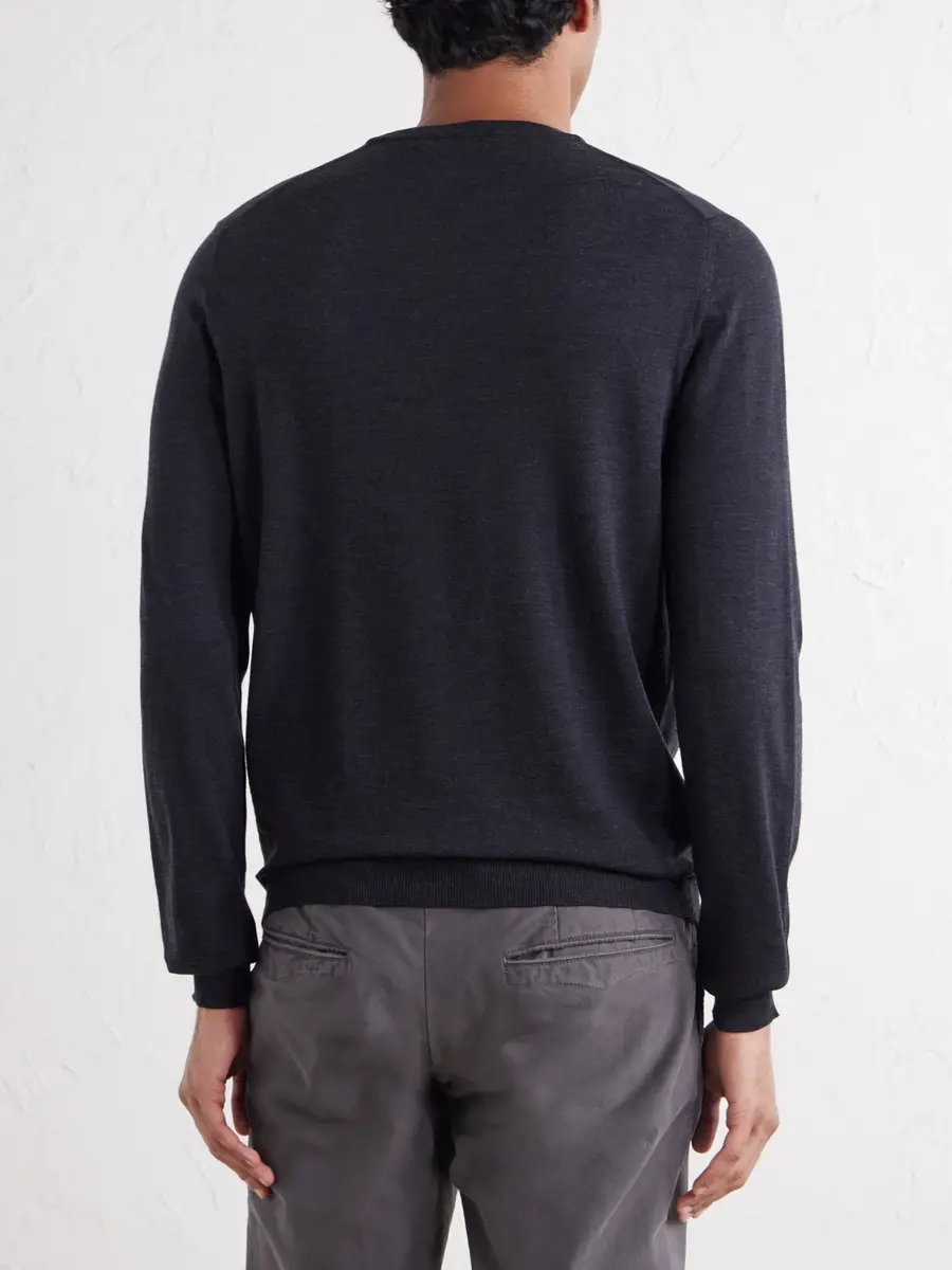 Slowear Zanone Slim-Fit Flexwool Sweater - Men | Thumbnail 4 Slowear Zanone Slim-Fit Flexwool Sweater - Men | Thumbnail 4