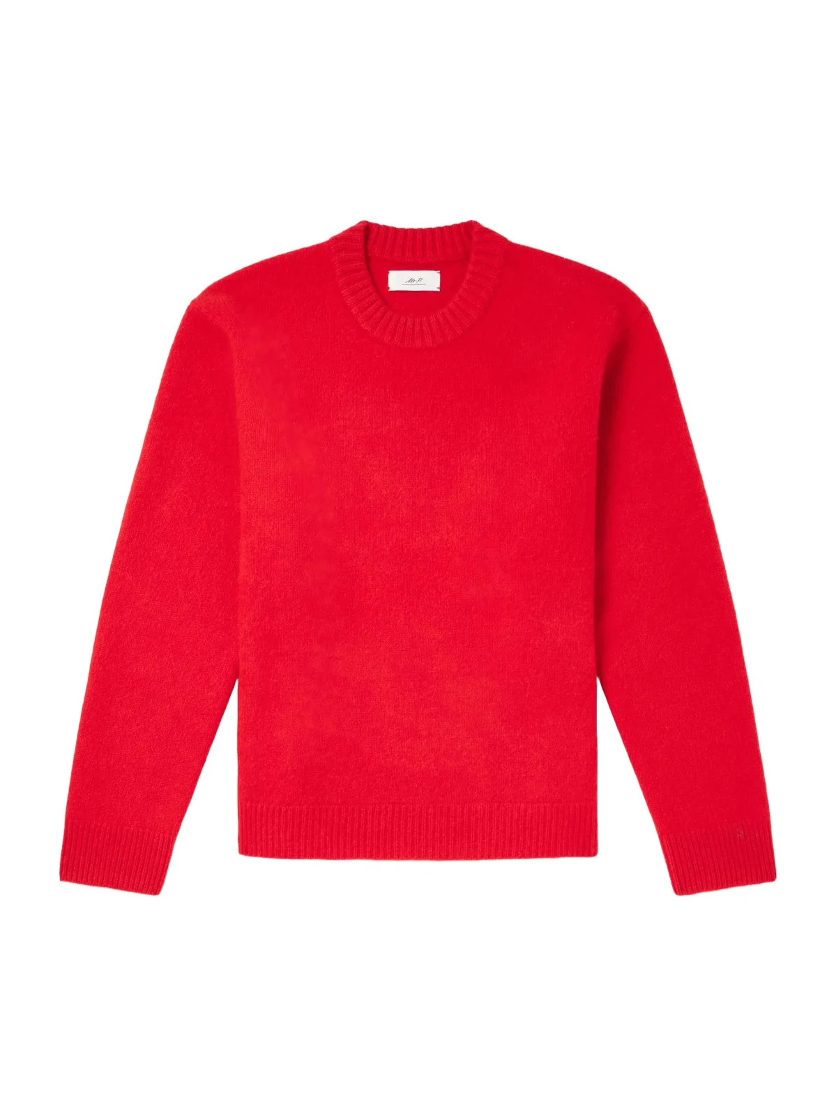 Brushed-Cashmere Sweater - Men Brushed-Cashmere Sweater - Men