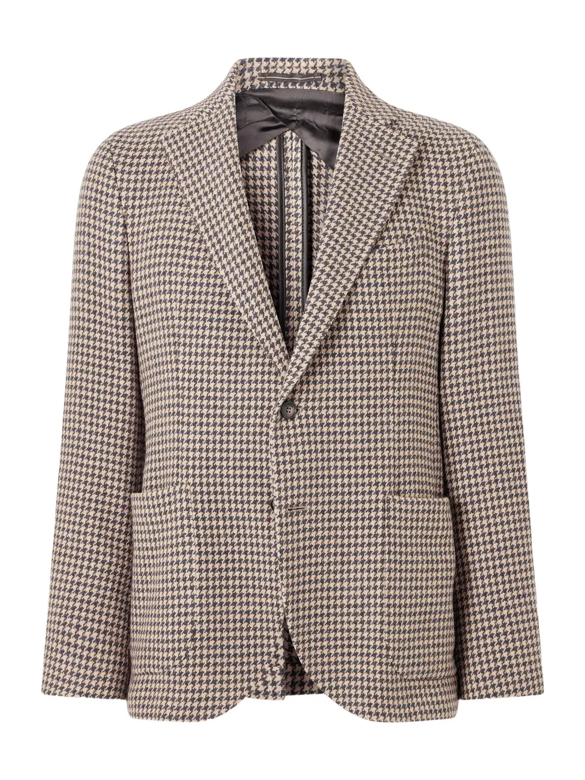 Incotex Houndstooth Virgin Wool Blazer - Men Incotex Houndstooth Virgin Wool Blazer - Men