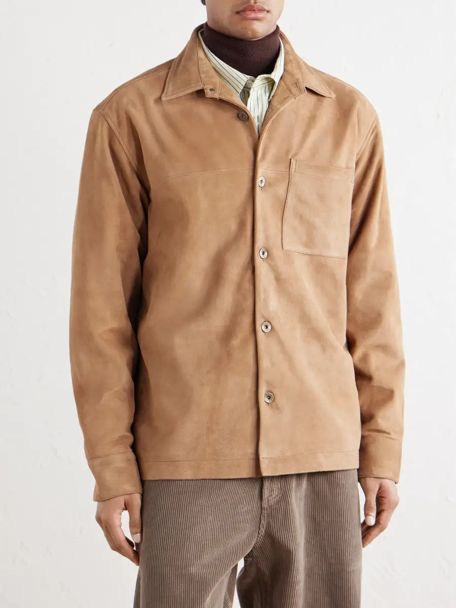 NN07 Freddy 80030 Suede Jacket - Men | Thumbnail 3