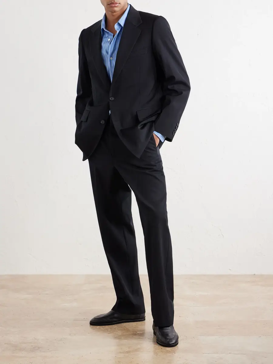 Auralee Wool-Gabardine Blazer - Men | Thumbnail 2 Auralee Wool-Gabardine Blazer - Men | Thumbnail 2