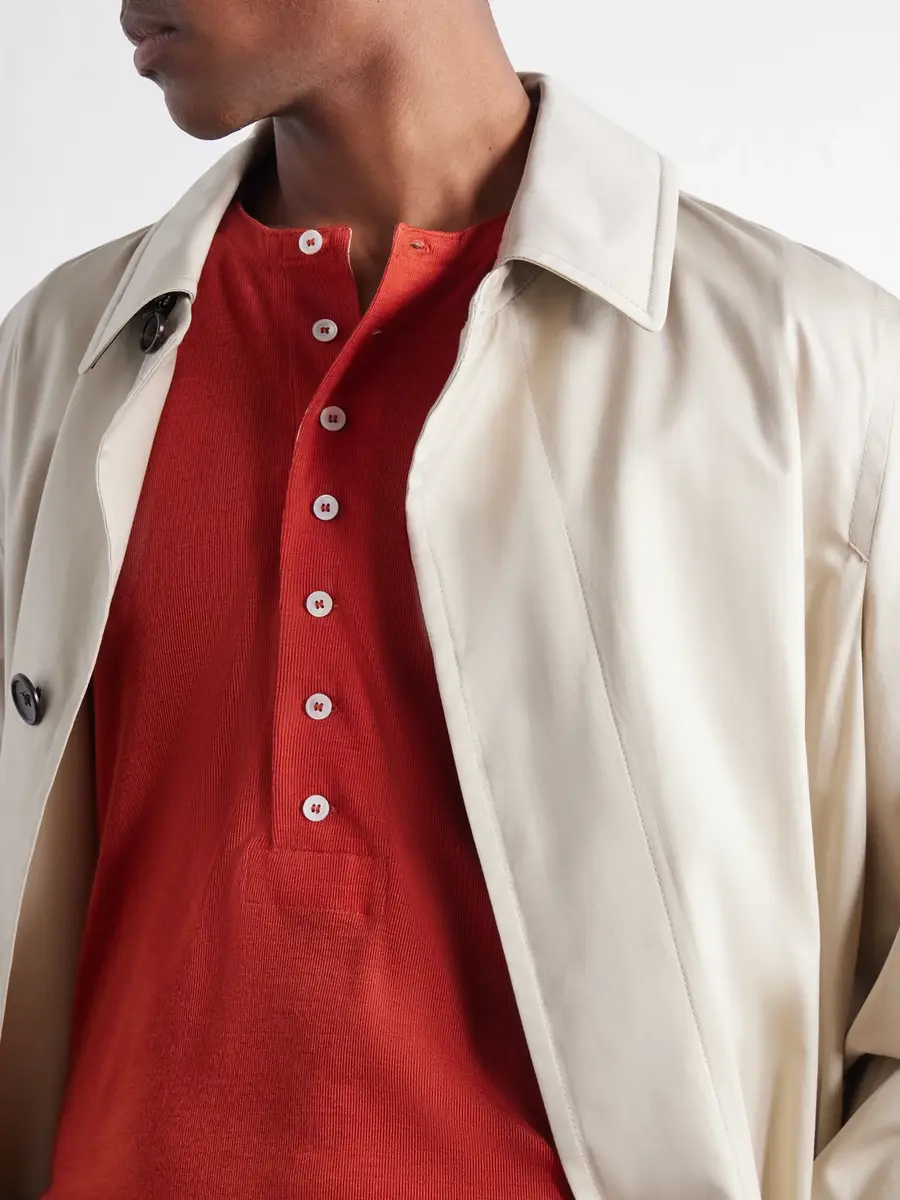 Paul Smith Wool Henley T-Shirt - Men | Thumbnail 5