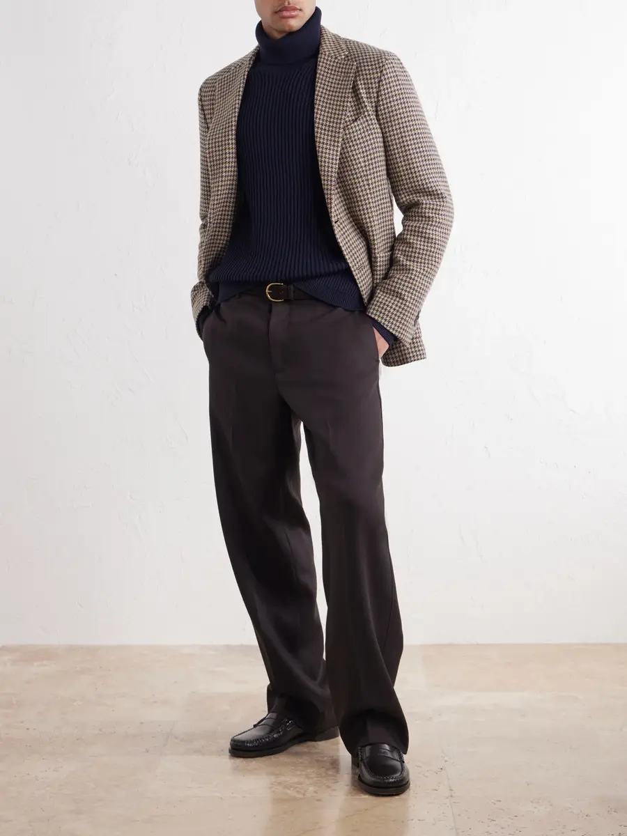 Slowear Zanone Slim-Fit Ribbed Virgin Wool Rollneck Sweater - Men | Thumbnail 2 Slowear Zanone Slim-Fit Ribbed Virgin Wool Rollneck Sweater - Men | Thumbnail 2