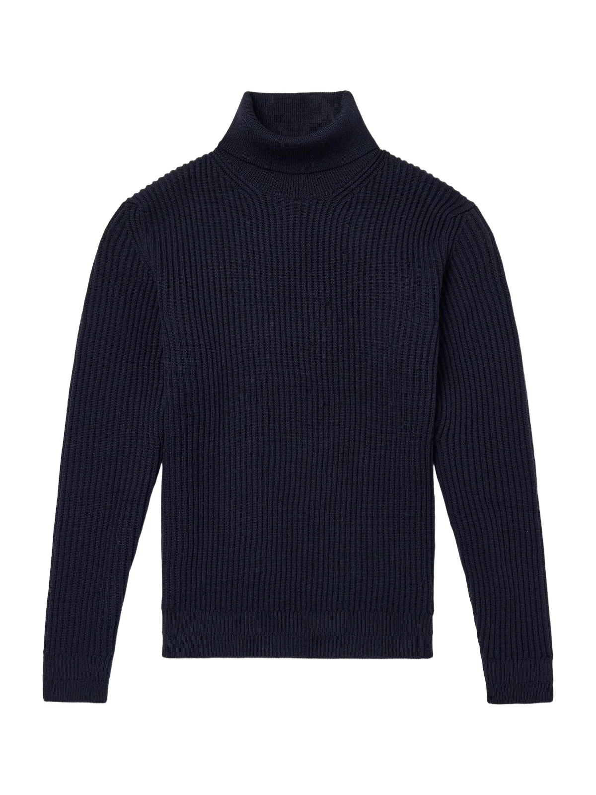 Slowear Zanone Slim-Fit Ribbed Virgin Wool Rollneck Sweater - Men