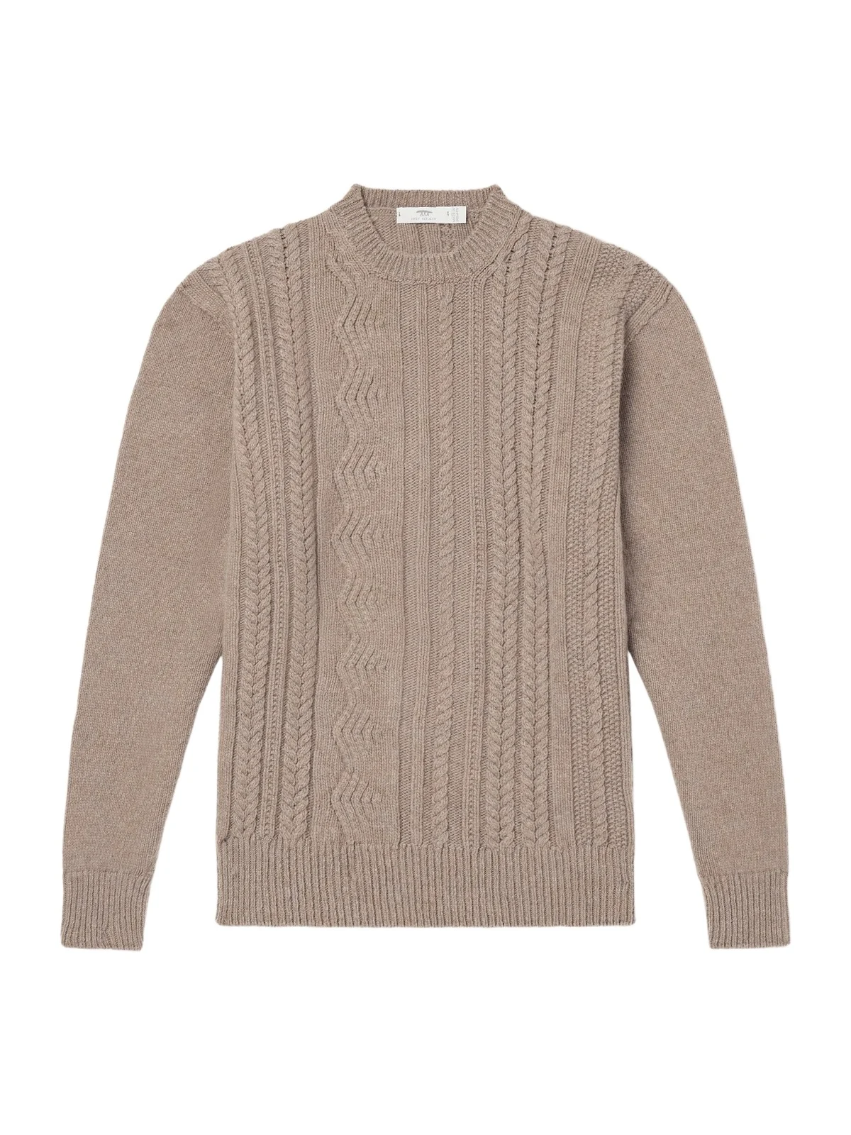 Inis Meáin Ridges Aran Textured-Wool Sweater - Men