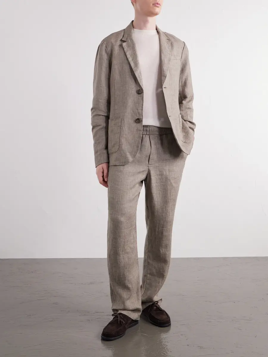 James Perse Linen Suit Jacket - Men | Thumbnail 2 James Perse Linen Suit Jacket - Men | Thumbnail 2
