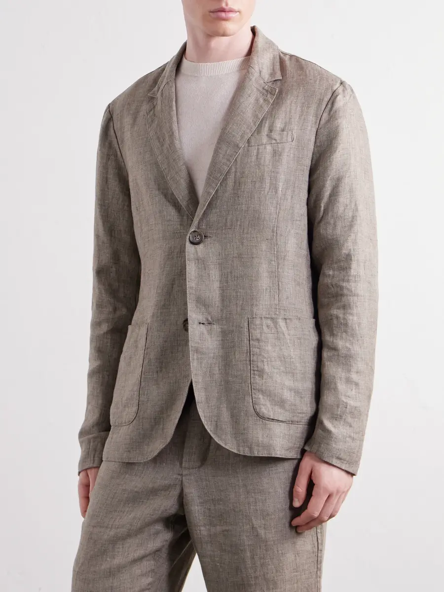 James Perse Linen Suit Jacket - Men | Thumbnail 3 James Perse Linen Suit Jacket - Men | Thumbnail 3