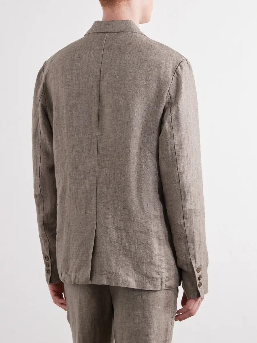 James Perse Linen Suit Jacket - Men | Thumbnail 4 James Perse Linen Suit Jacket - Men | Thumbnail 4
