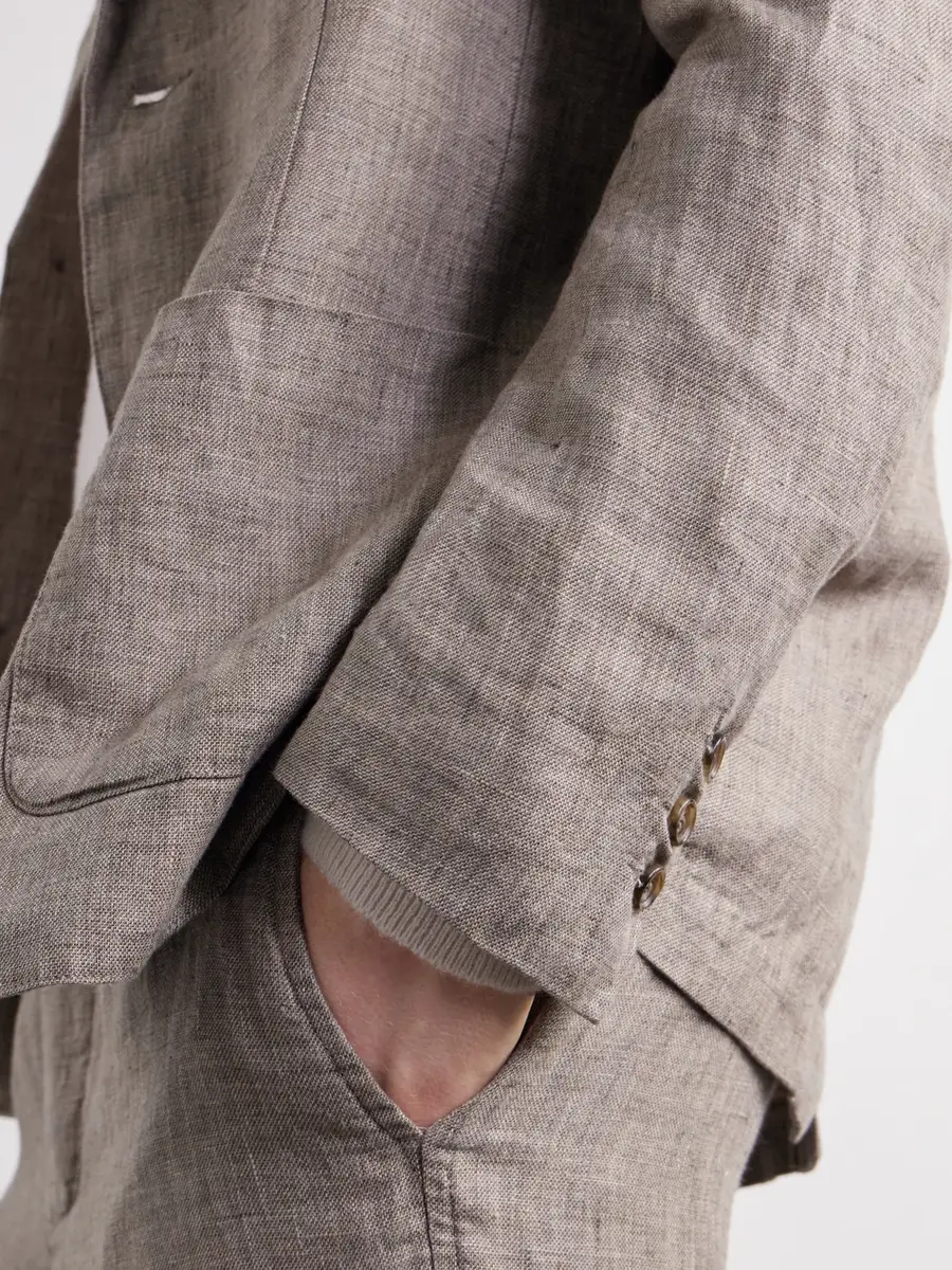 James Perse Linen Suit Jacket - Men | Thumbnail 5 James Perse Linen Suit Jacket - Men | Thumbnail 5
