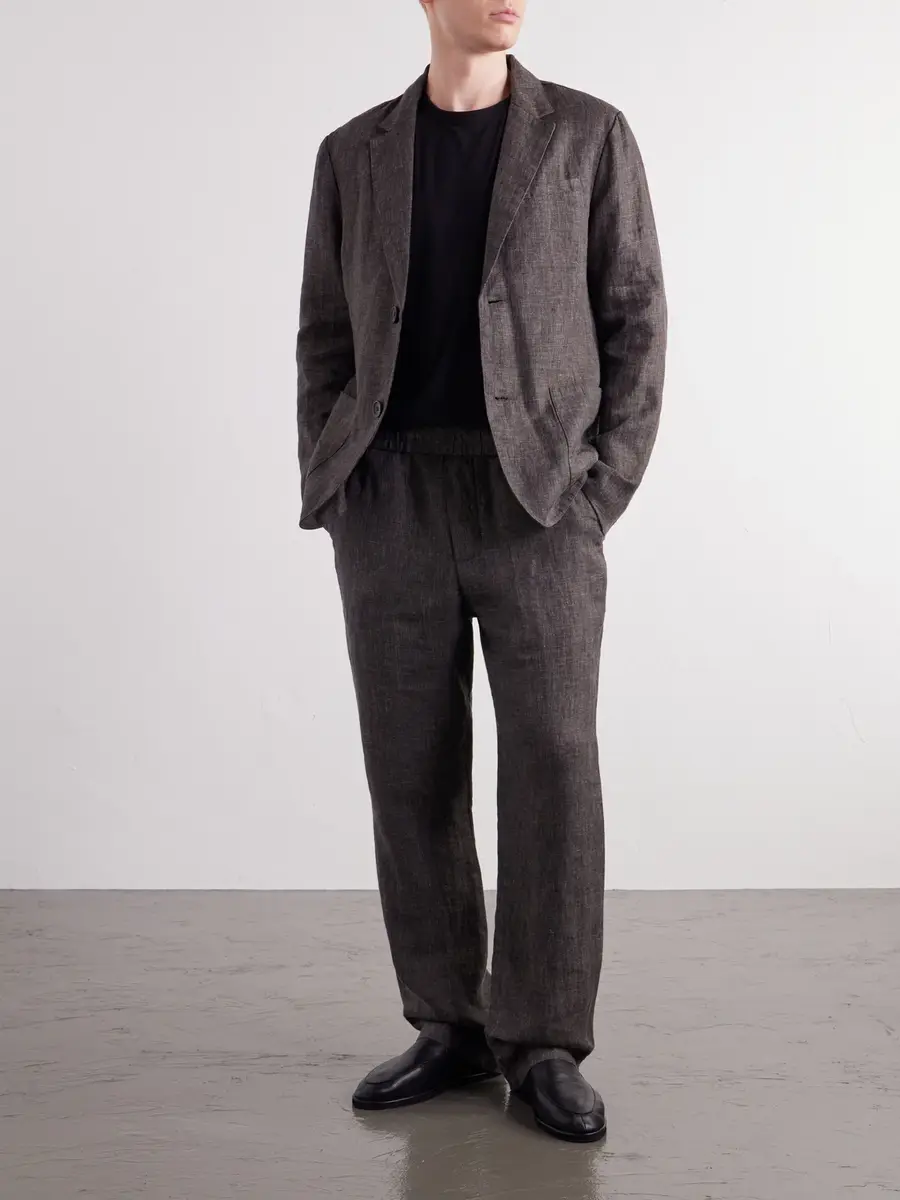 James Perse Linen Suit Jacket - Men | Thumbnail 2 James Perse Linen Suit Jacket - Men | Thumbnail 2