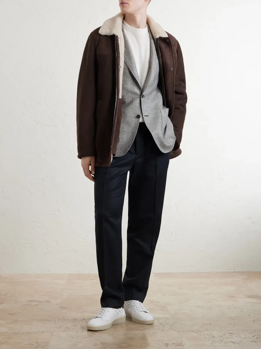 Canali Prince of Wales Checked Wool Blazer - Men | Thumbnail 2 Canali Prince of Wales Checked Wool Blazer - Men | Thumbnail 2