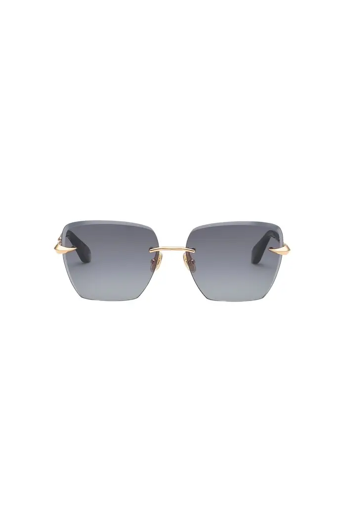 Rimless front sunglasses