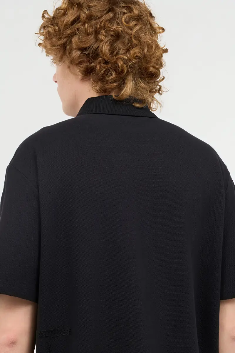 Roberto Cavalli Polo Shirt With Monogram And Lettering | Thumbnail 5 Roberto Cavalli Polo Shirt With Monogram And Lettering | Thumbnail 5