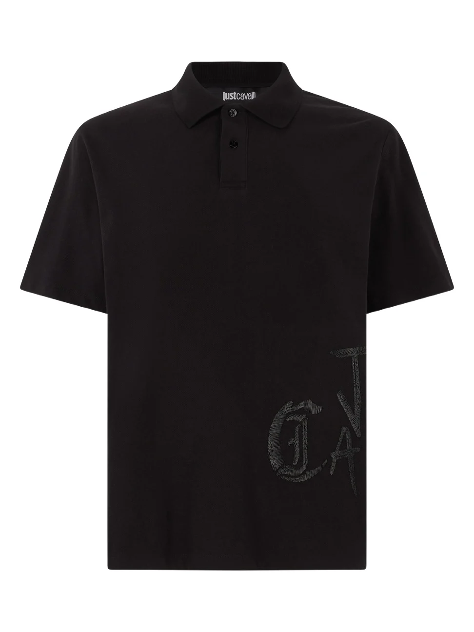Polo Shirt With Monogram And Lettering Polo Shirt With Monogram And Lettering