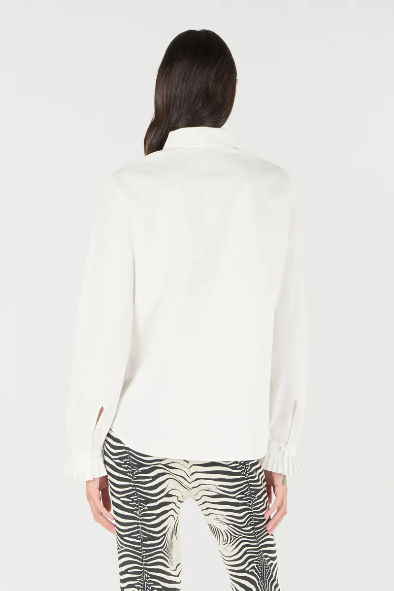 Roberto Cavalli Shirt With Perforated Rose Motif | Thumbnail 3 Roberto Cavalli Shirt With Perforated Rose Motif | Thumbnail 3
